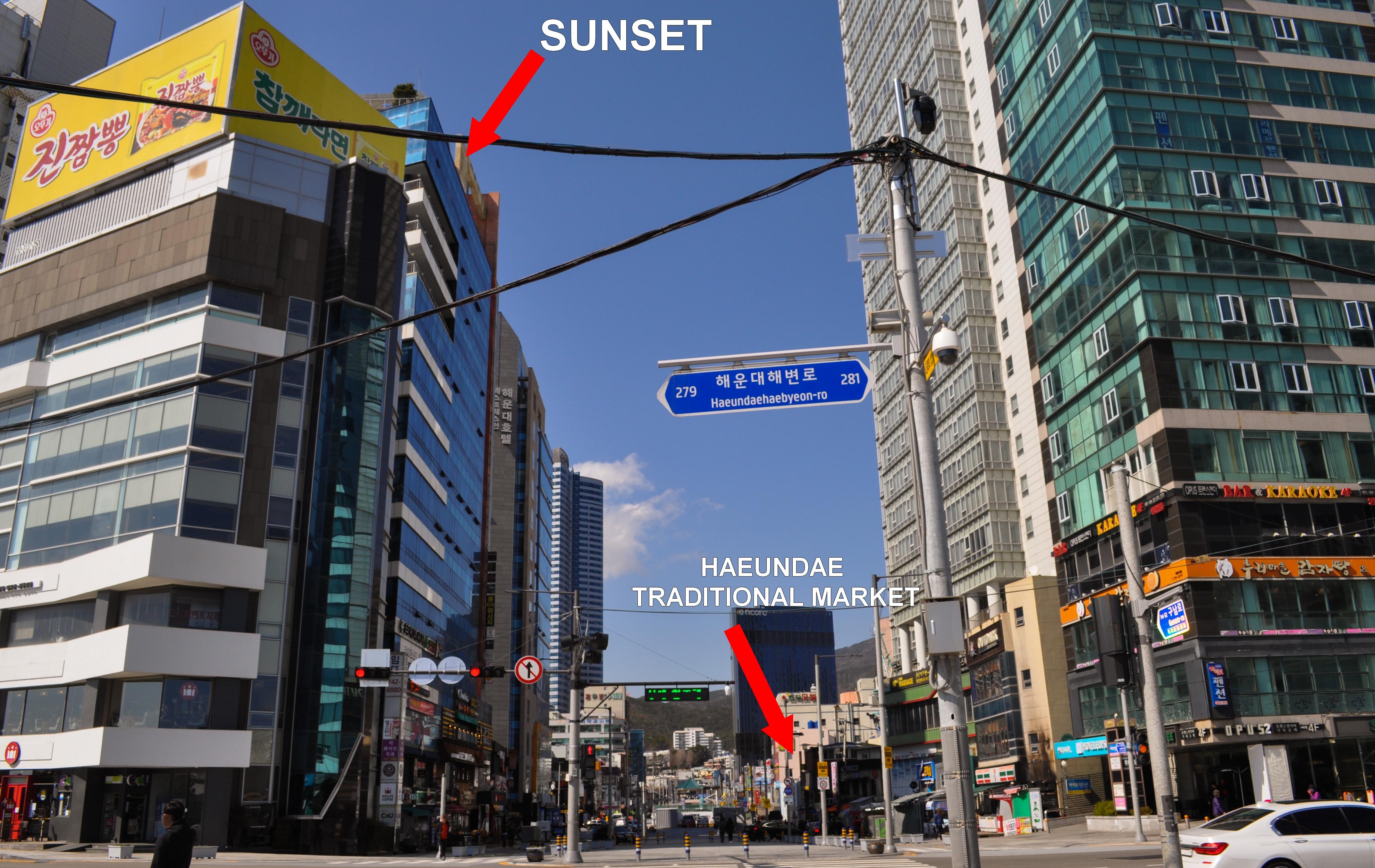 Sunset Hotel Pusan Exteriér fotografie